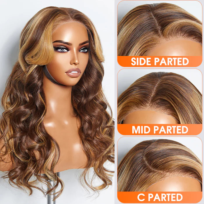 5x5 Lace Closure #4/27 Wig(150%Density)