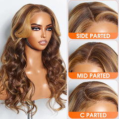 5x5 Lace Closure #4/27 Wig(150%Density)